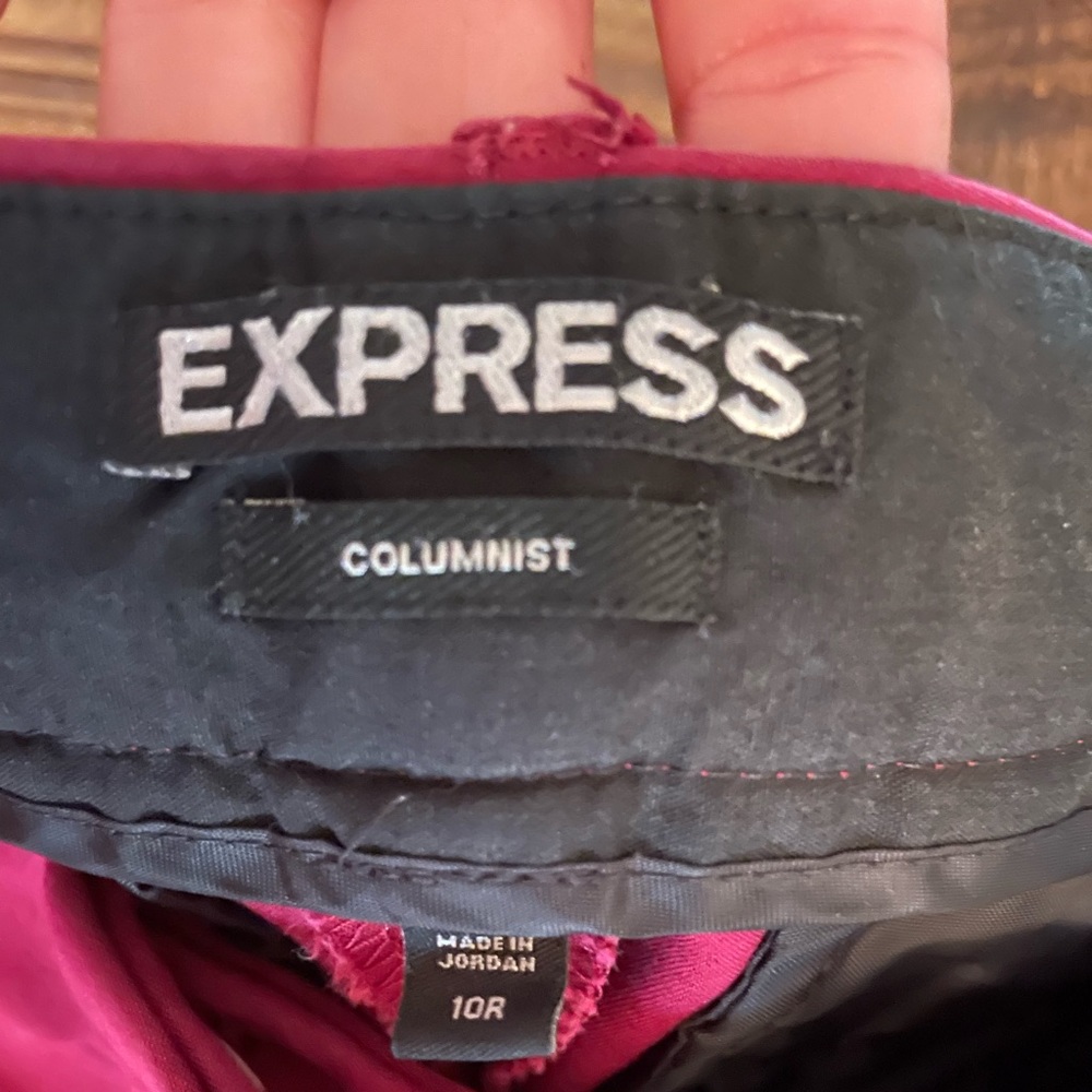 Maroon Express Columnist Pants.